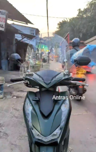 Visor Windshield Universal Plus Bracket Bisa All Motor Matic Bebek