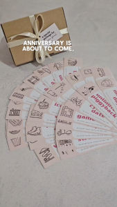 [SG Seller] Love Coupon Anniversary Gift Birthday Gift For Boyfriend Girlfriend Love Coupon Gift Unique Gift