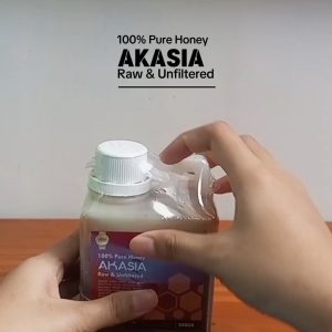 MADU AKASIA ASLI MADU MUEZZA Grade A uk. 500GR 100% PURE NATURAL HONEY MADU ASLI MURNI ALAMI dari NEKTAR BUNGA AKASIA dg Rasa Madu Manis & Lembut Pilihan Kesukaan Keluarga sbg Minuman Kesehatan & Kebugaran