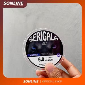 SONLINE - Tali Pancing Srigala 108 Meter Warna Putih Bening Senar Pancing Bahan Nilon