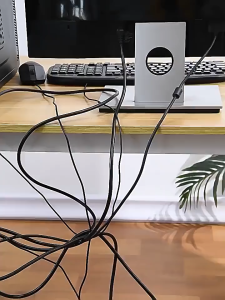 🔥sg STOCK🔥5Meters Cable Ties Tape DIY Organizer Wire Adjustable Hook / Loop Nylon Reusable Cord Ties Cable Manage