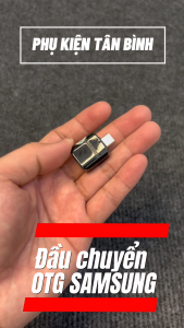 Đầu Chuyển OTG Type C Chính Hãng Samsung Note 10 Dùng Được Cho Tất Cả Các Máy Dùng Cổng Type C