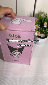 Tumbler Mug Stainless Motif Kartun 860ML - Botol Minum Nice Holiday Bisa Panas Dingin
