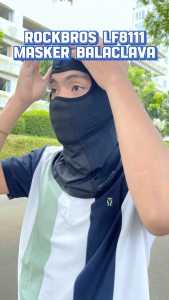 ROCKBROS LF8111 Long Face Mask Masker Wajah Sepeda Anti UV Bandana Balaclava Slayer Motor