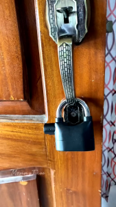 Long Cross-Beam Alarm Lock 110dba Security Alarm Lock System Anti-Theft for Door Motor Bicycle Padlock Motor long lock