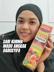 Sari Kurma Madu Angkak Propolis SAKURA Darusyifa obat demam berdarah DBD tipes Typus