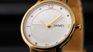 Jam Tangan Wanita Cantik Fashion SKMEI 1874 Original Rantai Anti Air