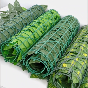 Azgalery PBP58 / Daun Plastik Alaska Findlove Papan Rumput Sintetis Dekorasi Dinding Tanaman Hias Gantung Tempel Ornamen Artificial