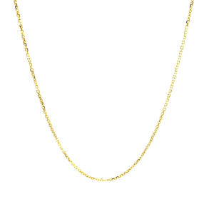 Nathalias NY สร้อยคอทองคำแท้ 18K ลายเรียบหรูคลาสสิค (Pre order 10-12 days ทักแชทก่อนสั่ง)