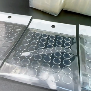 【Zdandan】100pcs สติกเกอร์ใส กาวสองหน้า ติดโมเดล ลอกออกได้ ไ กาวสติ๊กเกอร์ ม่เป็นคราบ กาวติดโมเดล สติกเกอร์ตั้งโมเดล