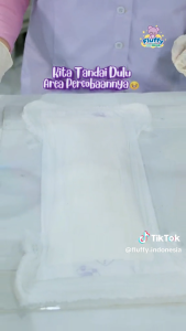 Fluffy Popok bayi Celana Size L isi 18 Lembar Baby Diapers Pants L18 Promo Murah