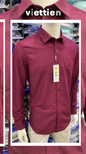 Áo sơ mi dài tay Phom ÔM nhẹ Việt tiến ( dòng Regular Fit) [8N2293]