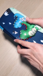 Kotak Pensil Anak Tempat Alat Tulis 3D Timbul 3 Tiga Dimensi Stationery Bahan Eva ST0528