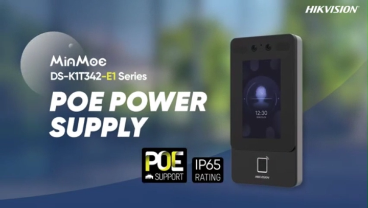 HIKVISION Value Series Face Access Terminal รุ่น DS-K1T343M(F)WX