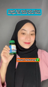 Bio Gold - Bundling 3 Botol Kapsul Sehat Mata Ekstrak Billberry dan Wortel Mata Buram Minus Plus