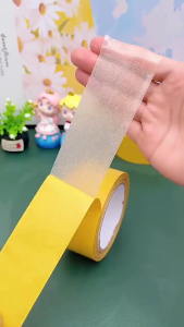 ร้านอยู่ที่ไทย เทปไฟเบอร์กลาสตาข่าย เทปเยื่อกาวสองหน้า double sided เหนียวสุด กันน้ำได้ดี