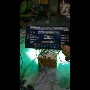 MODUL LAMPU KOLONG 3 FUNGSI SENJA REM SEIN 7 CHANNEL MODULE 12 V 24 V KOLONG MOBIL