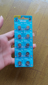 Vinnic L926F Baterai Jam Tangan AG7 Alkaline 1.5V Original (1pcs)