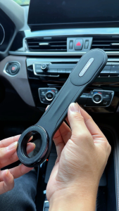 Vyvylabs M01 Magic Bend Magnetic Car Mount Phone Holder Foldable stand With Center Control Dashboard For iPhone 15 14 13