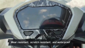 Motorcycle Speedometer Gauge Screen Protector For Honda Click 125/150 3D TPU Anti-Scratch Sticker Honda Click V3 Click V2 Accessories