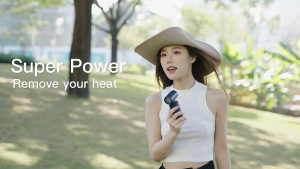 Sonic Turbo Cooling Fan Strong wind 14m/s Mini Portable Handheld Fan Multipurpose Blower Hair Dryer Cooling Fan