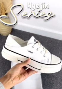 YASMINALSHOP11 - HAIJUN Sepatu Wanita Korean Style Speatu Sekolah Sepatu Kasual