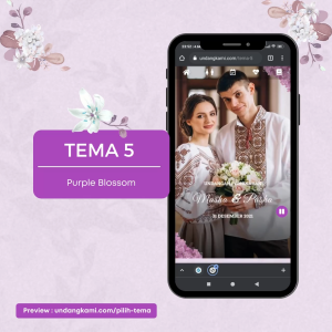 Undangan Digital Pernikahan Tema 5: Undangan Website