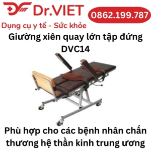 Giường xiên quay lớn tập đứng (người lớn) DVC14