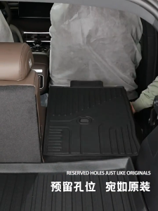 ZLWR NETA X เบาะลําต้นวัสดุ TPE เหมาะสําหรับ 2024 NETA X เบาะลําต้นที่ปิดสนิทกันน้ําและทนต่อการสึกหรออุปกรณ์ยานยนต์อุปกรณ์ตกแต่งภายในที่ดัดแปลง