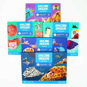 Jarmelo(Joan Miro) กระดาษโอริกามิ กิจกรรมพับกระดาษสำหรับเด็ก Amazing Origami Series Origami Activity Set Educational Toy for Kids Paper Art & Craft