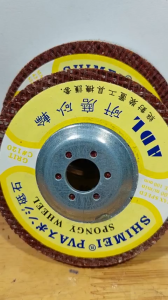 1 Bánh mài đánh bóng PVA mài bóng kim loại gỗ sứ nhựa gỗ đĩa mài bóng PVA  đánh bóng đa năng đường kình máy 100mm đường kính lỗ là 16ly- Dụng cụ cầm tay Nam