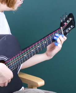 ปลอกนิ้ว5ชิ้น‼️ปลอกนิ้วซิลิโคนกันเจ็บนิ้ว สำหรับกีตาร์ เบส อูคูเลเล่