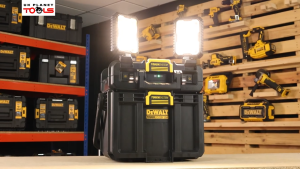 DeWalt DWST08061 Toughsystem V2 2x 2000lm Work Light and Storage Box