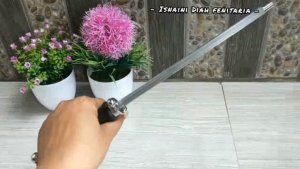 Knife Sharpener Pengasah Pisau Stik Pelurus Stainless Steel Asahan Pisau Panjang