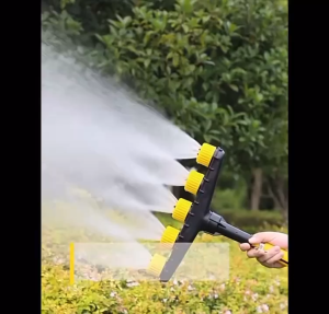 Sprinkler Air Irigasi Taman 5 Nozzle Atomisasi Drip Air Sprayer untuk Pertanian Rumput Taman Patio