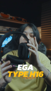 EGA TYPE H16 หูฟังเกมมิ่งไร้สาย ใช้งานBT WirelessสายAUX3.5 Gaming Headset พร้อมไฟ RGBไมค์ถอดได้ สินค้ารับประกัน 2 ปี