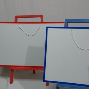 WhiteBoard Anak Karakter Dengan Penyanggah Ukuran 30x50 Free Spidol Penghapus