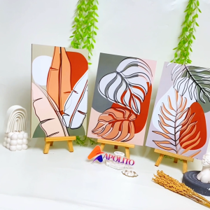 HIASAN DINDING DAUN ABSTRA MONSTERA AESTHETIC (20X30 CM) - Premium Wall Dekor Hiasan Dinding - Cocok untuk Cafe, Kantor, Kamar - UKURAN 20X30 CM - BERAT SATU 285 GRAM