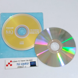 Đĩa trắng CD MAXELL CD-R80MQ Speed Compatible 52X - 700MB - 80MIN / Giá bán 2 Đĩa