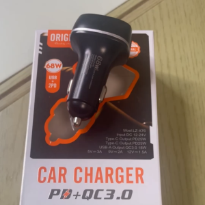 Aigoo 68W USB Car Charger Quick Charge 3.0 USB PD For Xiaomi iPhone 12 13 14 Pro Fast Charging Car Phone Charger