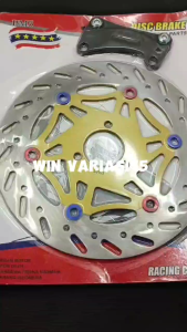 Disc Brake Piringan Cakram Depan Fast&Furious Lebar 260mm Mio J M3 Soul Gt Fino Mio Lubang 3 Set Breket