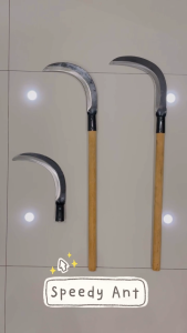 Hong Lee Grass Sickle with/without Wood Handle Sabit Rumput Batang Kayu 镰刀 草镰刀 Sabit Kebun