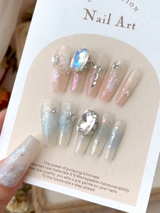 Set 6 Màu Nhũ Ẩn Khổng Tước Sáng Ánh Cực Quang - Phụ Kiện Làm Nail