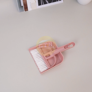 GTB - R052 Sapu Mini Set DustPan Serok Cikrak Kecil Kebersihan Karpet Mobil Meja Laptop Batam COD