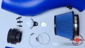 Simota Fat Tube BLUE Air intake Twin Charger Racing System filter maximum air technology honda car