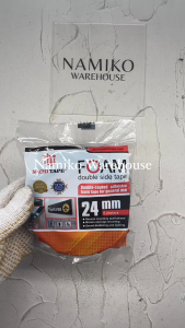 Lakban Isolasi Double Bolak Balik Foam NACHI TAPE 24 mm x 5 m