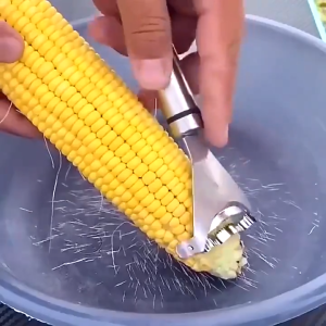 Pengupas Jagung Stainless Multifungsi dengan Gagang Ergonomis