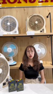 Bình ắc quy khô 6V-5Ah thay thế cho quạt sạc đèn sạc Honjianda - Hàng Chính Hãng.