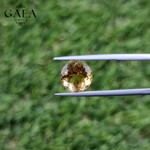 Citrine (Round) | 黄水晶 | November Birthstone | Natural Gemstones | Batu Permata Asli
