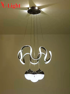 โคมไฟตกแต่งร้านอาหารสมัยใหม่ โคมไฟระย้าห้องนอนสร้างสรรค์ LED เรียบง่าย โคมไฟห้องนั่งเล่นสุดหรูสไตล์นอร์ดิก 15